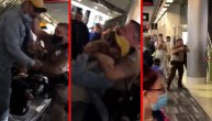 Tuča na aerodromu: Radnik obezbeđenja ošamario i davio pobunjenog putnika