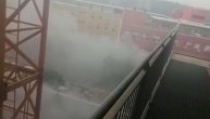 Šta gori ovo?! Snimak požara u Kliničkom centru sa obližnje terase