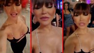 Aleksandra Mladenović uvijala kukovima, a grudi samo što ne ispadnu