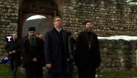 Vučić u poseti manastiru Sopoćani