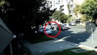Automobilom pokosio ženu pa pobegao sa lica mesta: Policija objavila snimak jezive nesreće