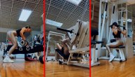 Prozivaju je da ima umetke: Pevačica snimila trening za pozadinu, pa se skinula i pokazala zadnjicu