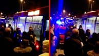 Vozač autobusa blokirao put: Drama u naselju Mirijevo