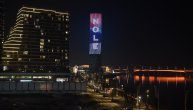 Novakovo ime zasijalo na kuli Beograd: Srbija čeka da dođe iz daleka