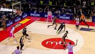 Ovako je Mega srušila Partizan: Trojka Smita 10 sekundi pre kraja presudila crno-belima