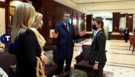 Brnabić započela posetu Briselu susretom sa Mekalisterom