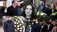 Porodica i prijatelji opraštaju se od prve supruge Aleksandra Vučića: Sahrana novinarke Ksenije