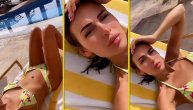 Anastasija se "prži" kraj bazena: Snimila je svoje savršeno zategnuto telo prilično detaljno
