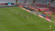 Pavkov zakucao loptu u mrežu za prvi Zvezdin prolećni gol: Odlična povratna lopta Rodića