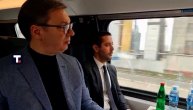 Je l' i dalje idemo 200 na sat?! Vučić na promotivnoj vožnji novog voza za velike brzine