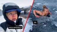 Elena više od 10 godina ima neobičan hobi: Skače u ledenu vodu i broji milione pratilaca