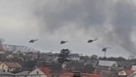 Snimak vojnih helikoptera koji nadleću Kijev, a Ukrajinci tvrde da pripadaju Rusima