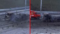 Ukrajinci tvrde da su uništili ruski vojni konvoj u Kijevu: Ovo je navodni snimak uništenih vozila