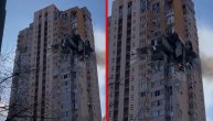 Ukrajinski političar objavio dramatičan snimak stambene zgrade u Kijevu koju je pogodila raketa