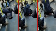 Neviđena scena u beogradskom gradskom prevozu: Muškarac stoji na glavi dok se vozilo kreće