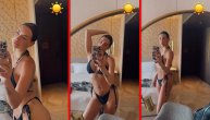 Savršena linija Katarine Grujić: Ponosna majka u bikiniju se hvali izgledom posle trudnoće