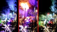 Vatrogasci na licu mesta gase požar u napuštenoj kući na Zvezdari