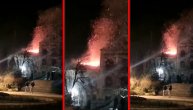 Vatra guta krov, širi se na sve strane: Pretužni prizori hotela u plamenu u Aranđelovcu