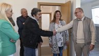 Predaja ključeva nove kuće porodici Bulović