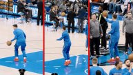 Luka Dončić čini čuda: Koš iza leđa sa pola terena