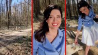 Prelepa voditeljka RTS-a uživa u prirodi: Ivana pokazala kakav je susret imala usred šume
