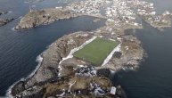 Hladni raj za fudbalere: Stadion na norveškom poluostrvu je prizor iz bajke