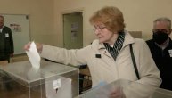 Danica Grujičić glasala u Trećoj beogradskoj gimnaziji