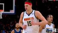 Jokića ni razbijena glava nije sprečila da ispiše istoriju: S crvenom trakom postao prvi ikada u NBA
