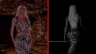 Haljina na lancima, tkanina jedva drži grudi: Moćan snimak pozadine dok Karleuša kida "catwalk"