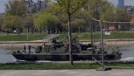 Brodovi rečne flotile plove pored Sava promenade: Spektakl u režiji Vojske Srbije