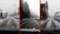 Sneg opet zavejao srpske planine: Tokom noći se zabeleo Zlatar, putevi teško prohodni