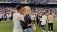 Sofija Milošević sa sinom izašla na teren "Bernabeua" da slavi Realovu titulu s Lukom Jovićem