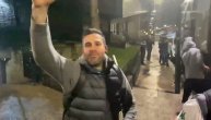 Alimpijević slavi istorijski uspeh: Peva sa navijačima posle plsmana u finale Evrokupa