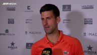 Nije me briga ko je sa druge strane mreže Alkaraz ili Nadal: Đoković spreman za polufinale Madrida