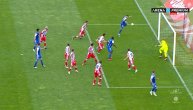 Neverovatan promašaj fudbalera Radničkog protiv Zvezde: Sa dva metra nije pogodio prazan gol