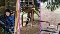 Viktor (4) je poželeo kućicu na drvetu: Za nekoliko dana niklo je čudo na Kamenoj gori
