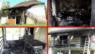 Grom spalio kuću, izgoreo ceo nameštaj, ostala samo garež: Jezivi prizori iz Mladenovca