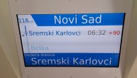"Soko" pristiže na Novi Beograd, na displeju piše Sremski Karlovci