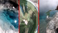 Sreća nisu skočli već su u vodi samo skuvali jaja: Naišli na prelepo vulkansko jezero