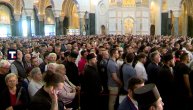 Istorijska liturgija pomirenja u Hramu Svetog Save: Okupio se veliki broj vernika