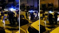 Akcija spektakularnog hapšenja u Beogradu, žena plače i viče na policiju