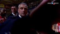 Radonjić sklanja kameru: Trener Zvezde nervozan tokom tajmauta