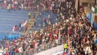 Frka na tribinama Pionira: Navijači Zvezde ušli u zabranjeni deo