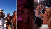 Uraganke u gala provodu po Sen Tropeu: Prvo vrela žurka na bazenu, pa đuskanje u elitnom klubu