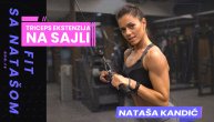 Triceps iz snova uz trening sa Natašom