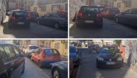 Teško da će majka sa kolicima ovde proći: Parkirao se na uglu ulica u centru grada