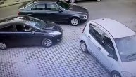 Snimak pucnjave na parkingu u Prvomajskoj: Pokušali iz automobila da ubiju navijača Partizana