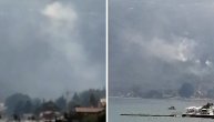 Požar u blizini Igala: Gust dim se nadvio nad obalom kod Herceg-Novog