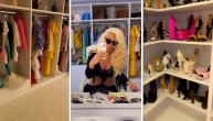 Ima se, može se: Karleuša pokazala ogroman garderober