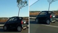 Prvi eko auto u Srbiji: Lik stavio drvo u kola